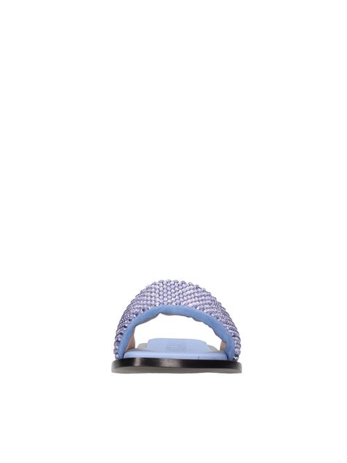 Suede and rhinestone mules EDDY DANIELE | THEALAVANDA